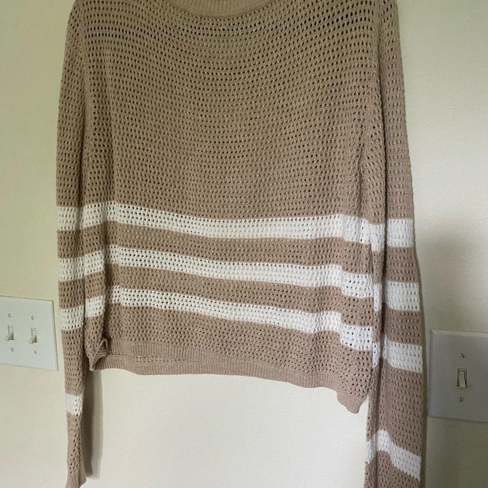 Splendid Lightweight Striped Sweater
